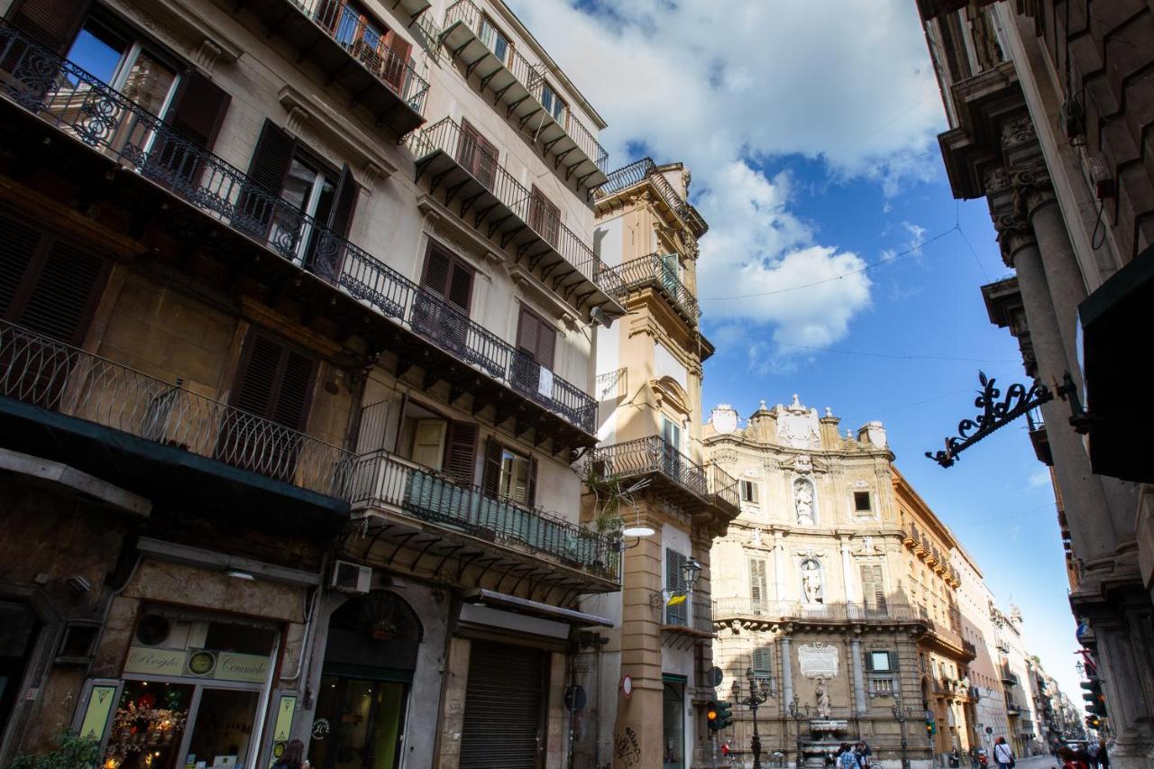 Quattro Canti Charming Flat Palerme Extérieur photo