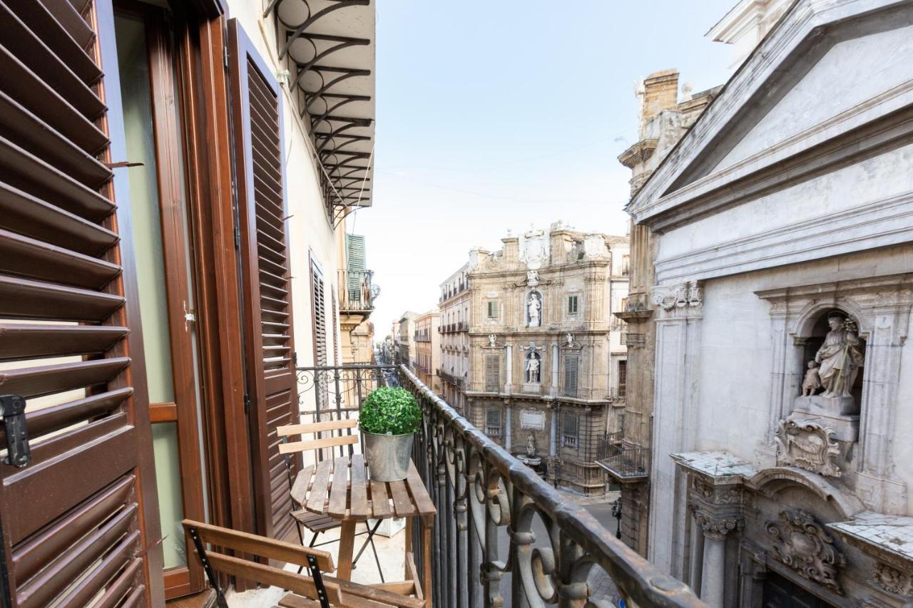 Quattro Canti Charming Flat Palerme Extérieur photo